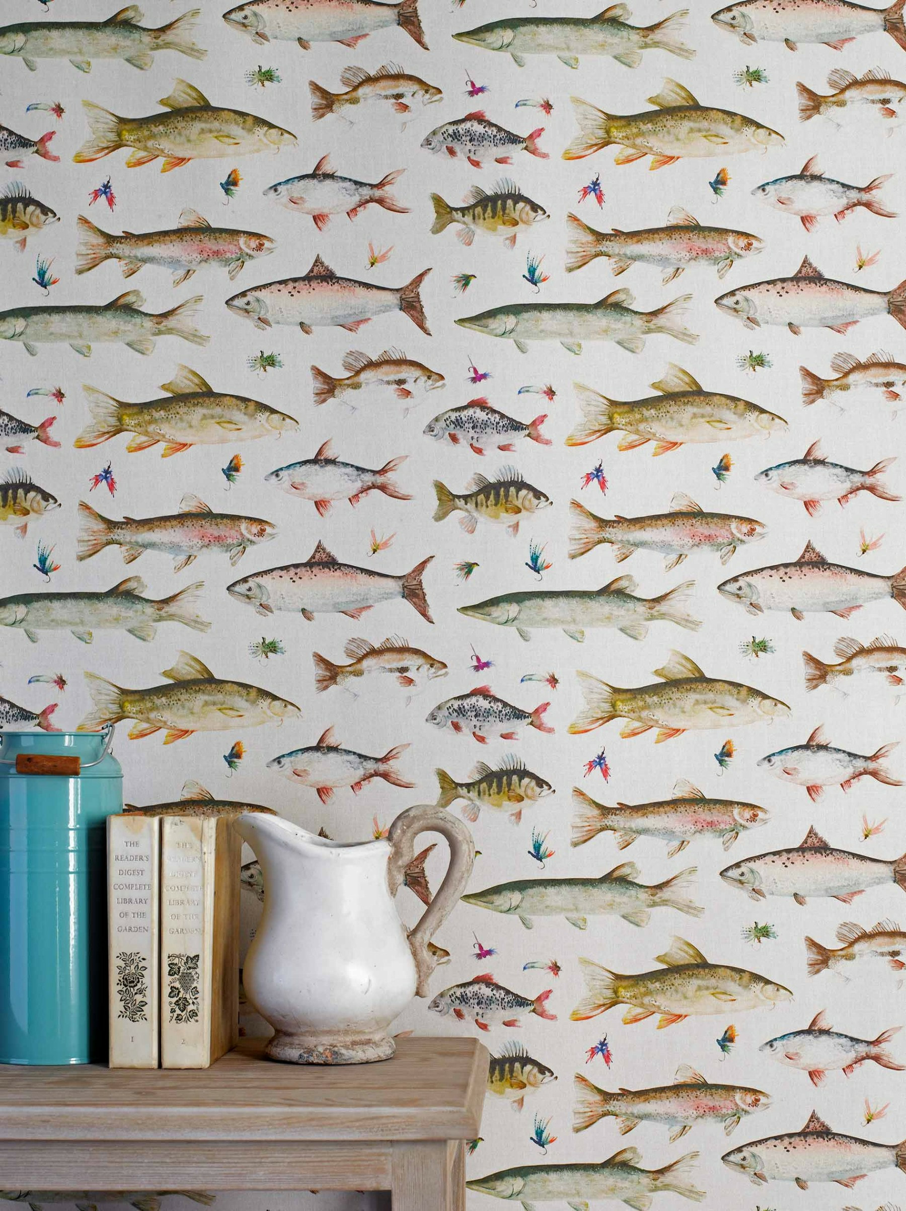 Voyage - River Fish Wallpaper